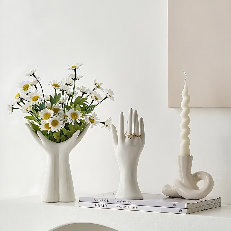 Graceful Hand Vase