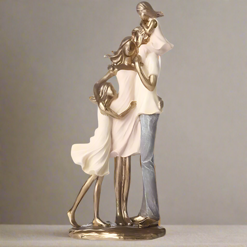 Holiday Family Sculpture