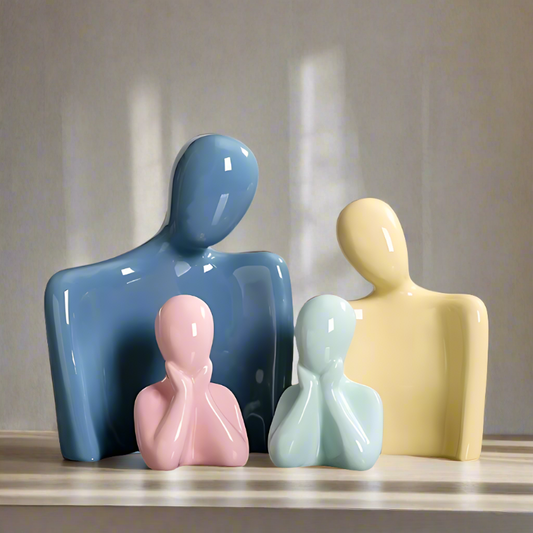 Porcelain Family Figurine