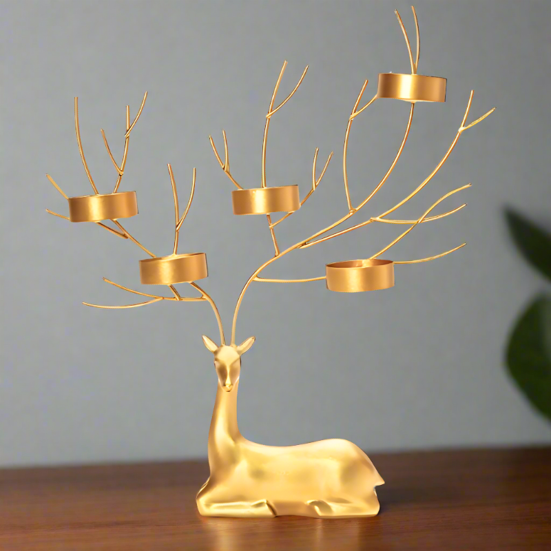 Reindeer Candle Holder