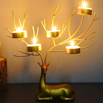 Reindeer Candle Holder