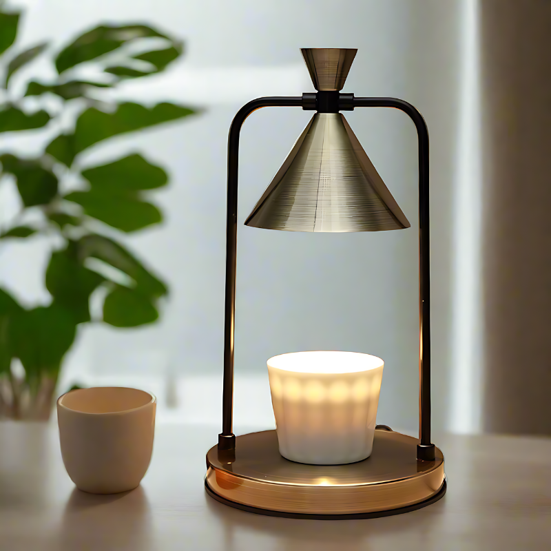 Flameless Candle Warmer Lamp Bronze