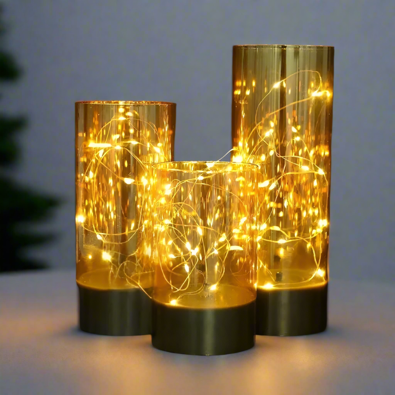 Flameless Christmas  LED Candles Detail