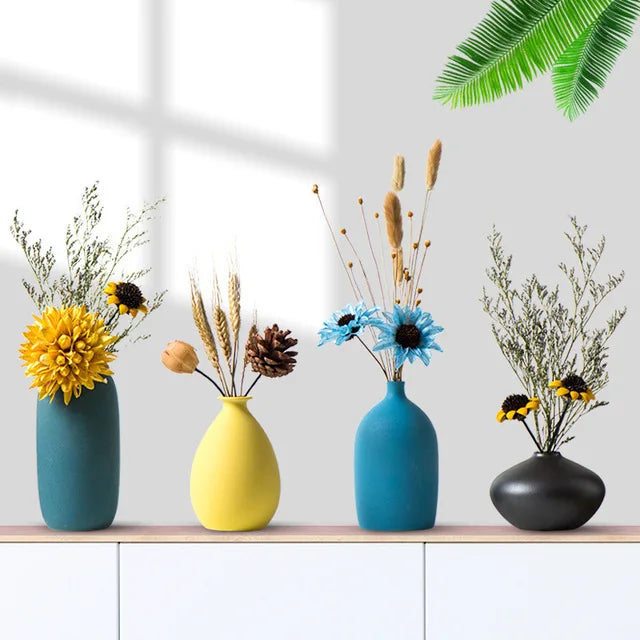 Ensemble de vases modernes