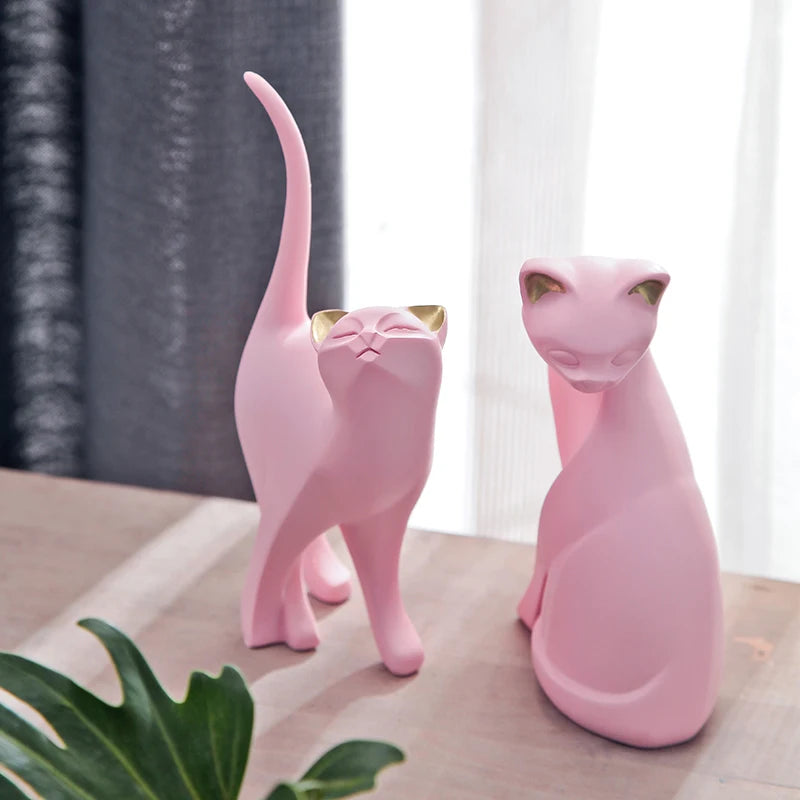 Cuddly Kitten Statues