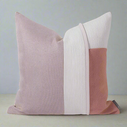 Pink Couch Cushion Cover front side