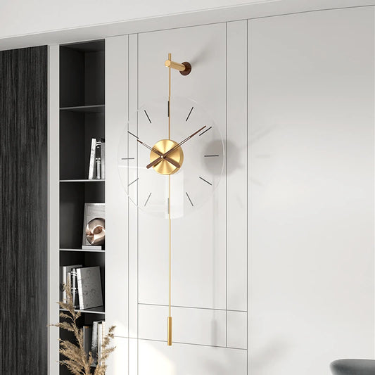 Luxe Luster Wall Clock