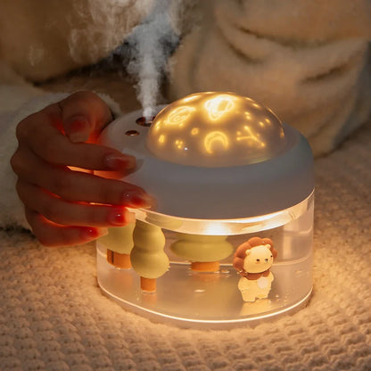 Projection  Humidifier Lamp