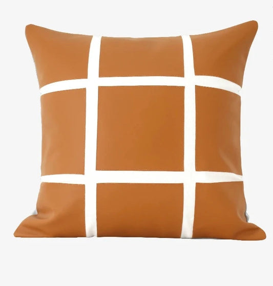 Leather Cushion Cover