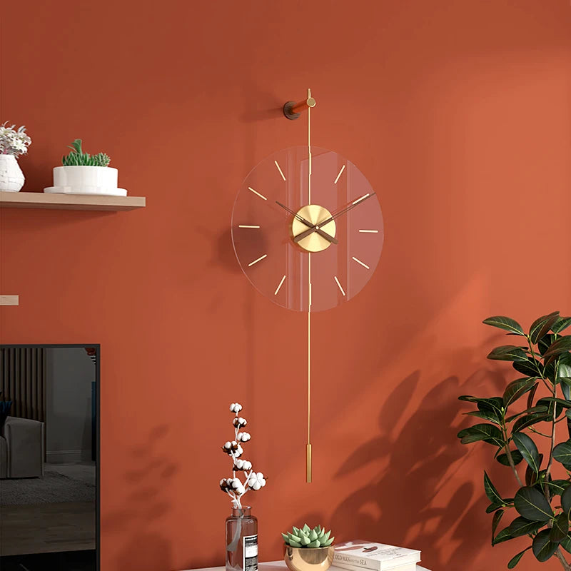 Luxe Luster Wall Clock