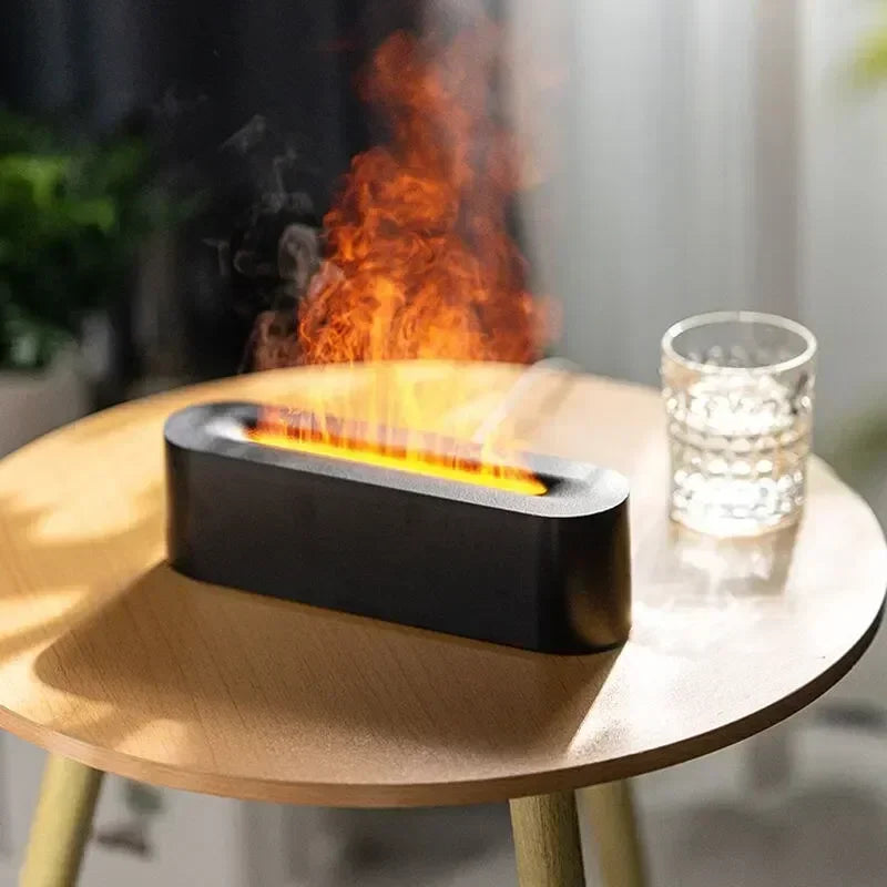 Humidificateur d'air à diffuseur de flamme