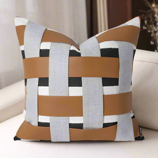 Strip Cushion Cover