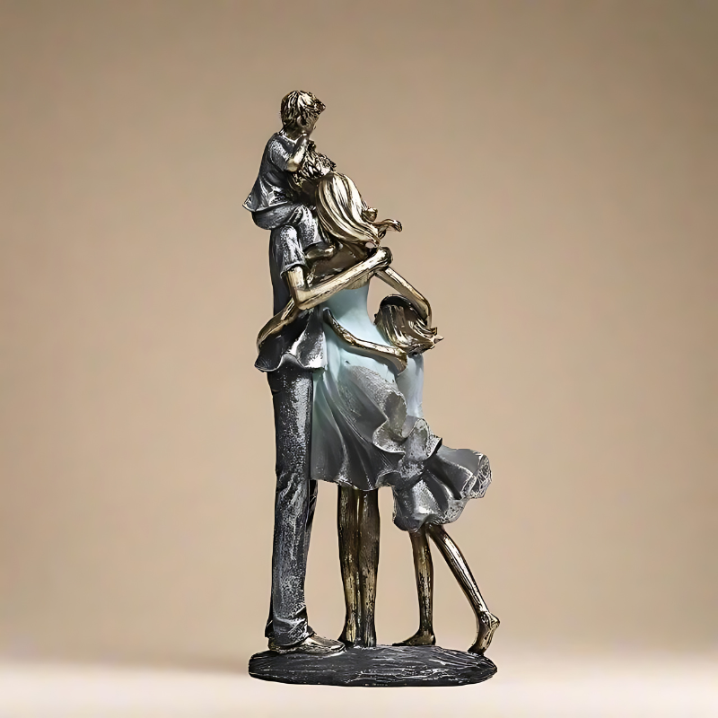 Holiday Family Sculpture