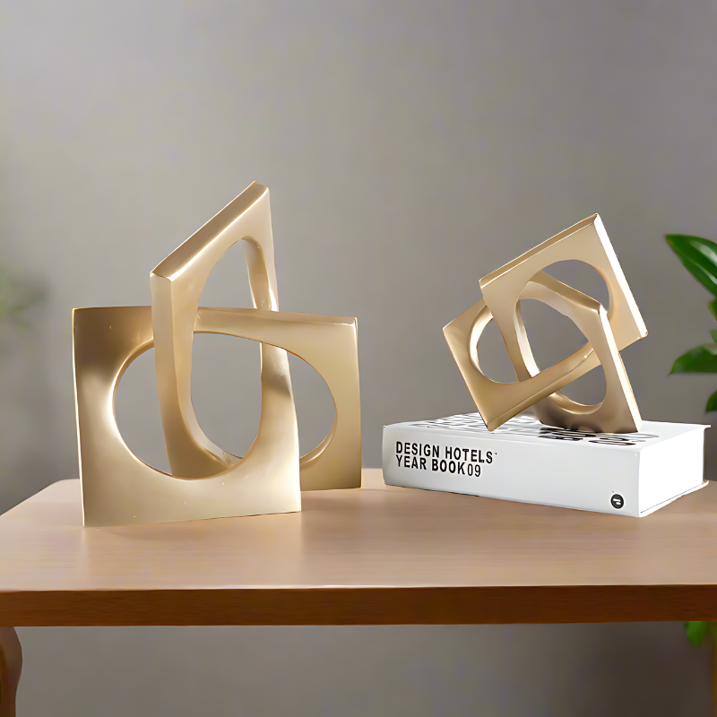 Geometry Buckle Sculpture Statue