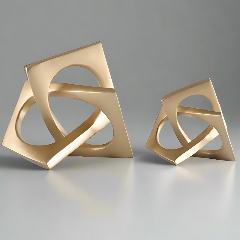 Geometry Buckle Sculpture Statue