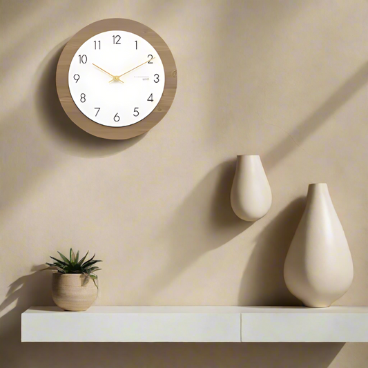 Silhouette Wooden Clock