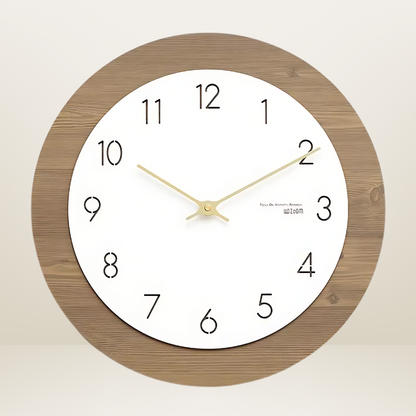 Silhouette Wooden Clock