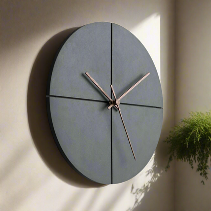 Modern Black Wall Clock