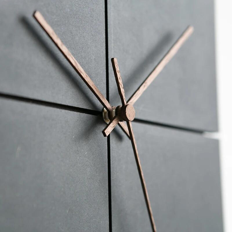 Modern Black Wall Clock