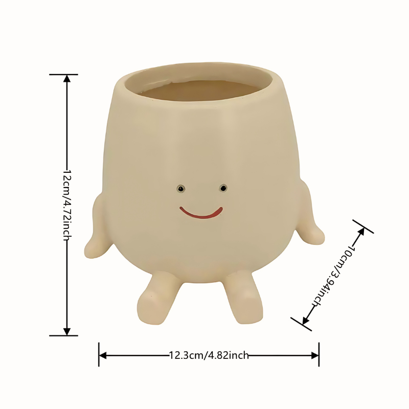 Smiling Face pot