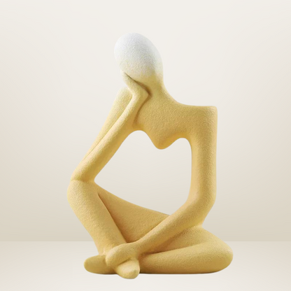 Thinker Model Vase