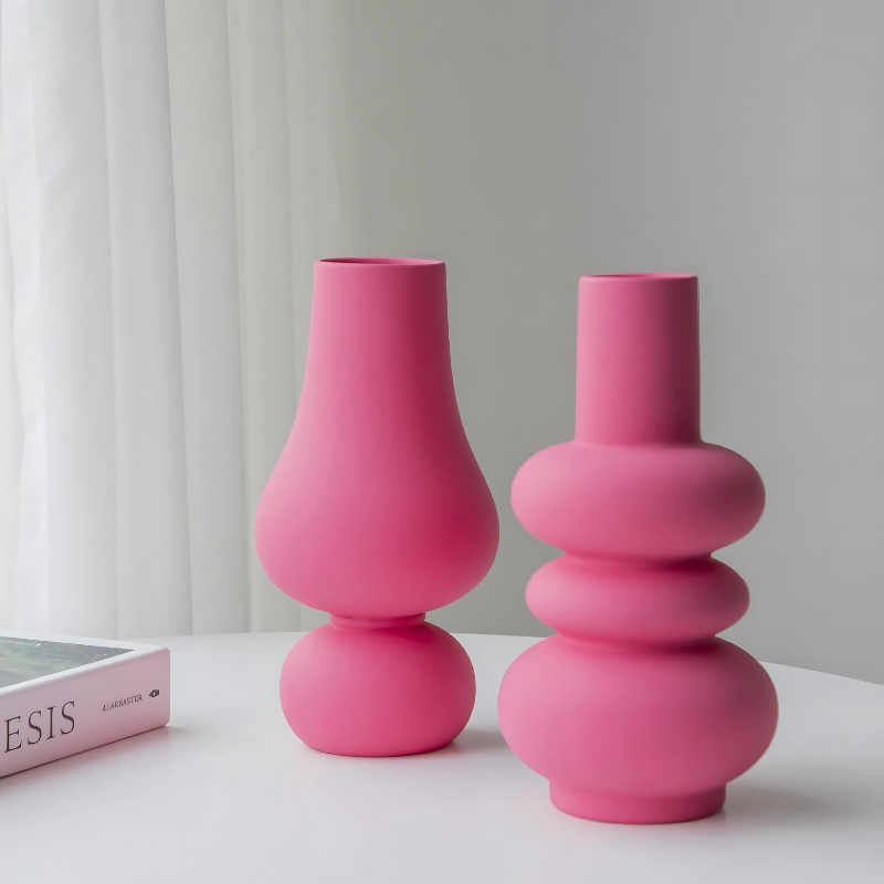 Pink Ornament Vase