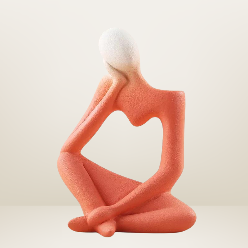 Thinker Model Vase