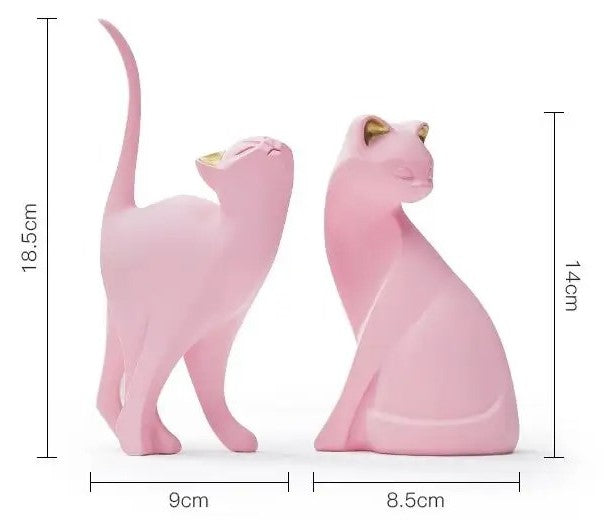 Cuddly Kitten Statues